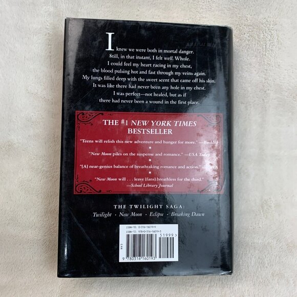 New Moon (Twilight) Hardcover By Stephenie Meyer - Picture 4 of 4